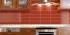 Horizontal Red Splash Back